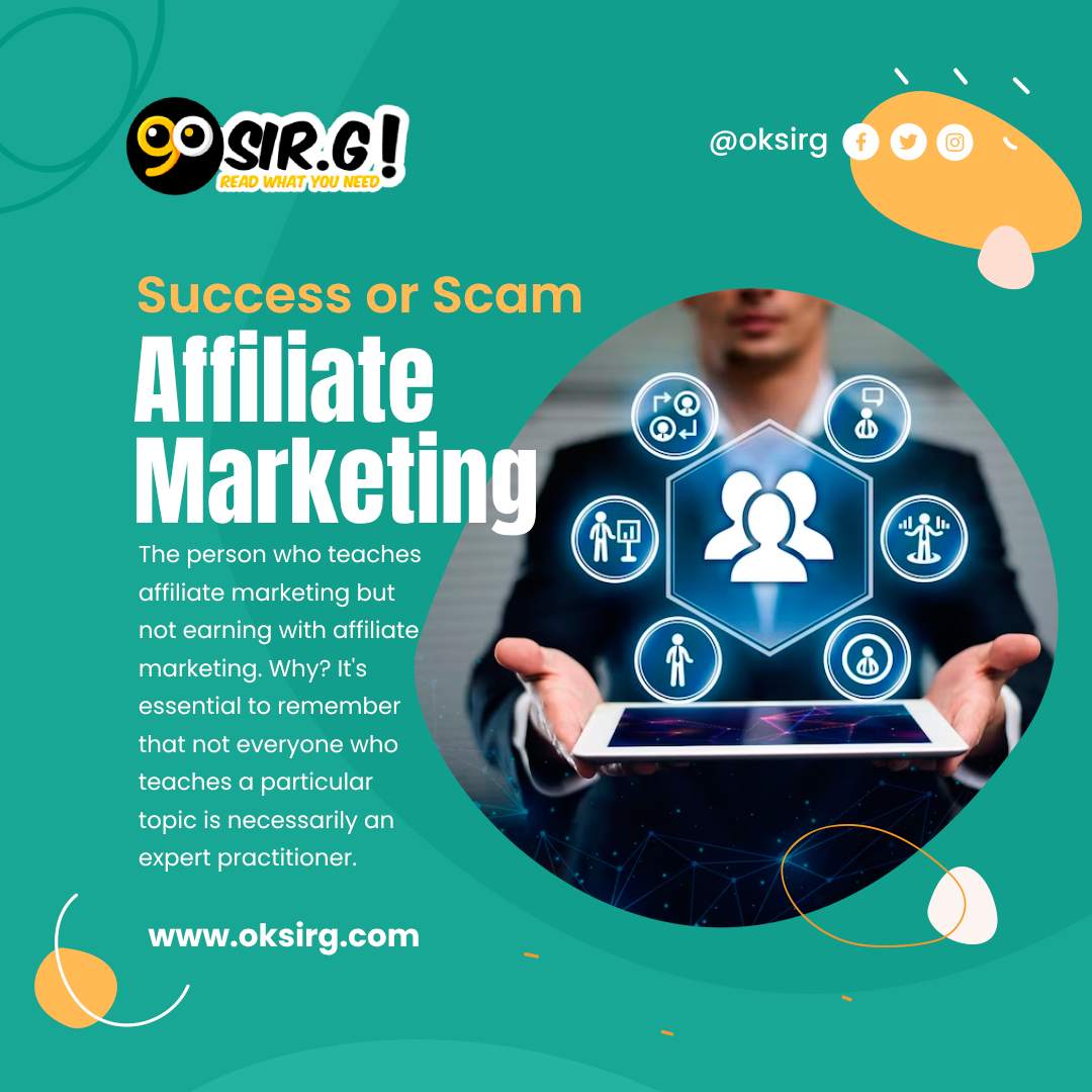 Poor execution, affiliate marketing,