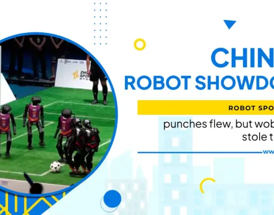 Humanoid Robot Sports 2025, Robot vs Robot competition, humanoid athletes