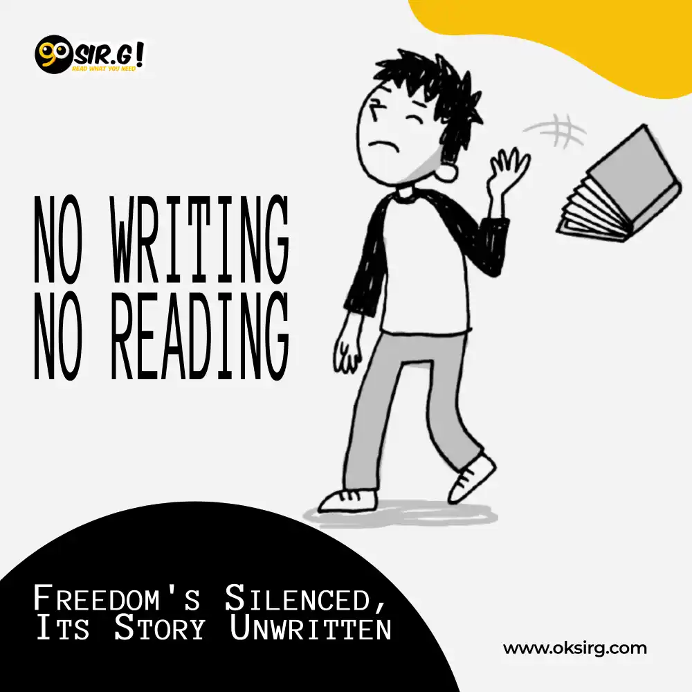 No Writing AI and Literacy: End of Writing and Reading Will e End of Freedom